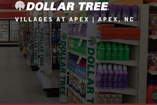 Dollar Tree SIgns Lease at Villages at Apex