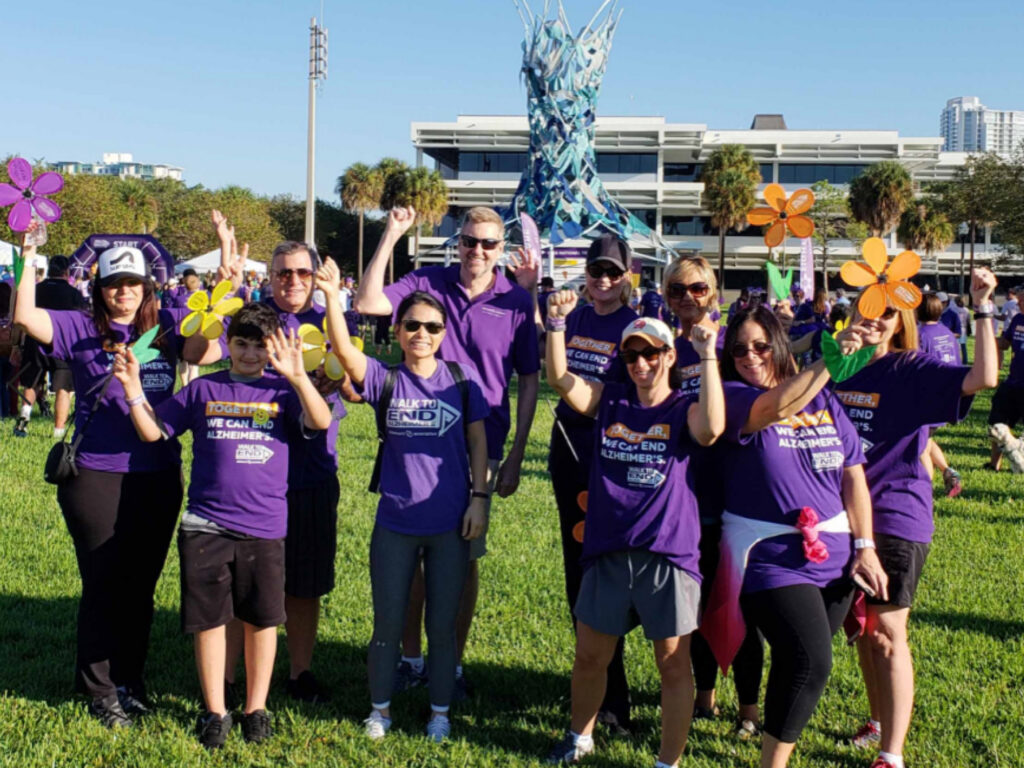 Sembler-Alzheimers Sembler Employees Supporting Alzheimers